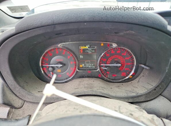 JF1VA1E64G9822348 2016 SUBARU WRX Silver Սարքավորումների վահանակի տեսք