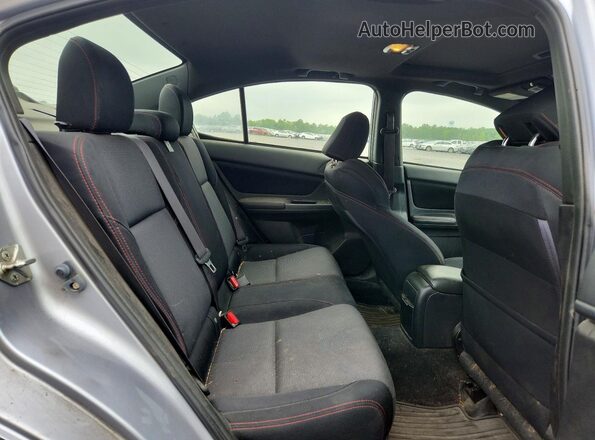 JF1VA1E64G9822348 2016 SUBARU WRX Silver Հետևի նստատեղերի տեսք
