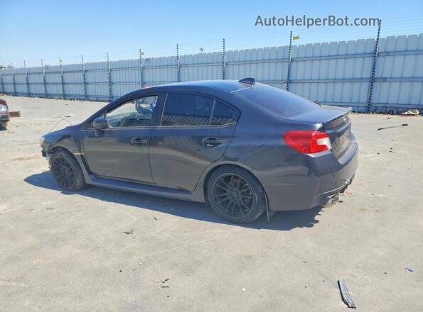 JF1VA1E68H9841373 2017 SUBARU WRX Черный Задняя левая четверть