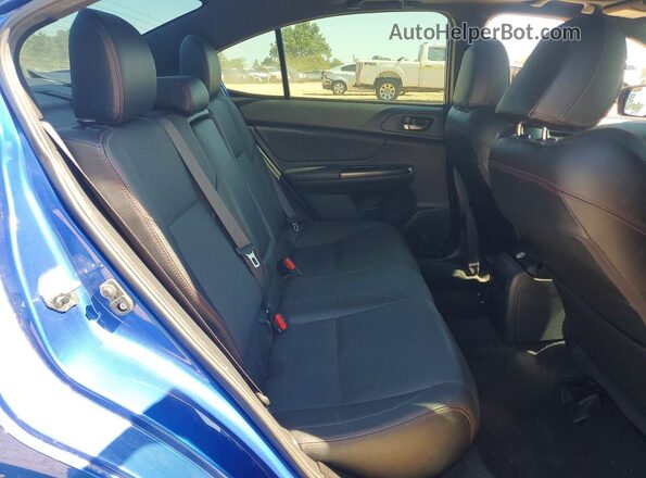 JF1VA1F60J9835703 2018 SUBARU WRX Синий Вид задних сидений