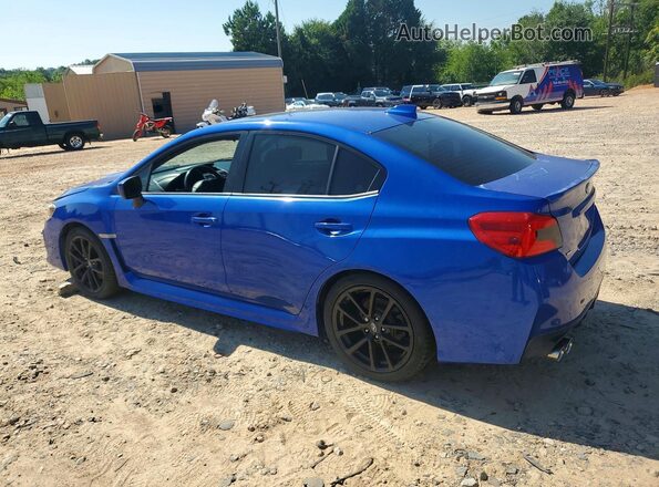 JF1VA1F60J9835703 2018 SUBARU WRX Синий Задняя левая четверть