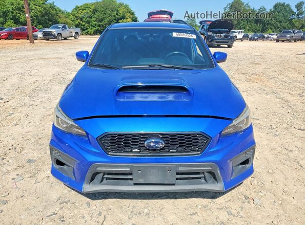 JF1VA1F60J9835703 2018 SUBARU WRX Синий Вид спереди