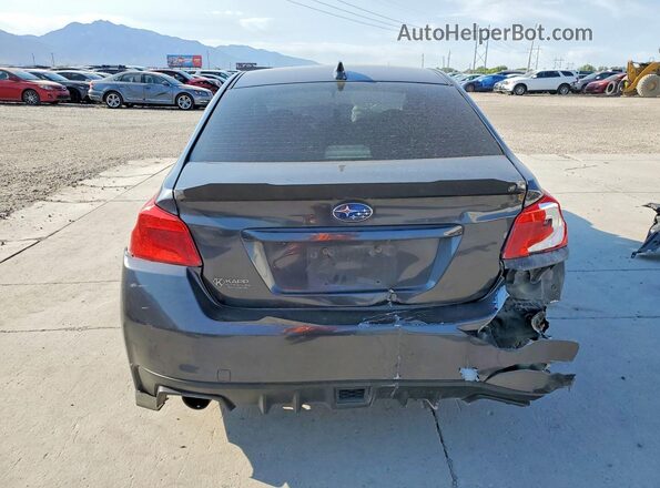 JF1VA1F69H9841235 2017 SUBARU WRX Серый Вид сзади