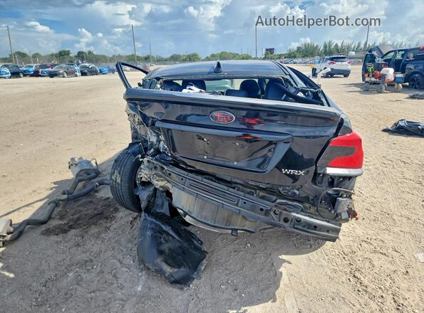 JF1VA1H6719839129 2018 SUBARU WRX Black Widok z tyłu