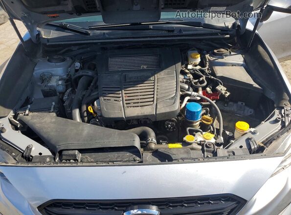 JF1VA1H6XJ9810966 2018 SUBARU WRX Silver Widok wnętrza z tyłu