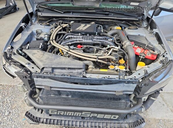 JF1VA1J63L9828884 2020 SUBARU WRX Silver Widok wnętrza z tyłu