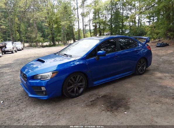 JF1VA1J68H9800344 2017 SUBARU WRX Blue Передня ліва чверть