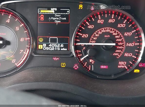 JF1VA1L60G9826786 2016 SUBARU WRX White 