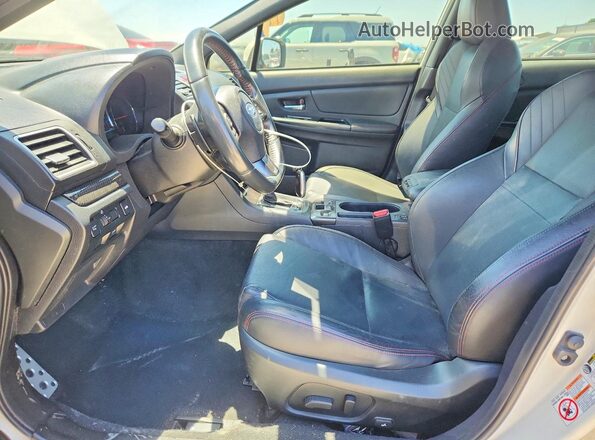 JF1VA1L67J8833697 2018 SUBARU WRX White Вид салону спереду