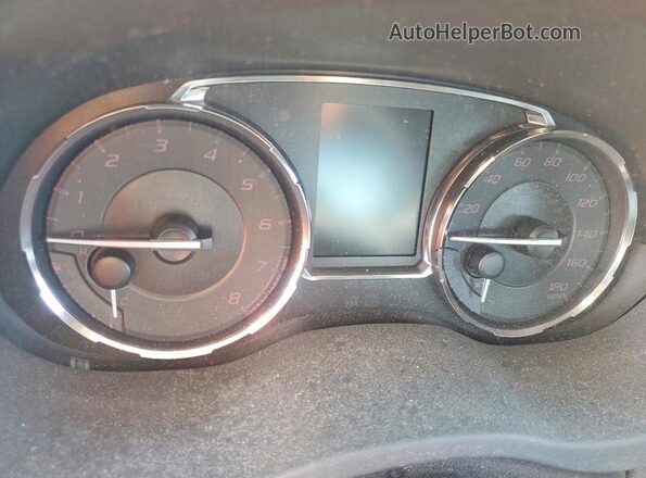 JF1VA1L68G9800727 2016 SUBARU WRX Gray Вид щитка приладів
