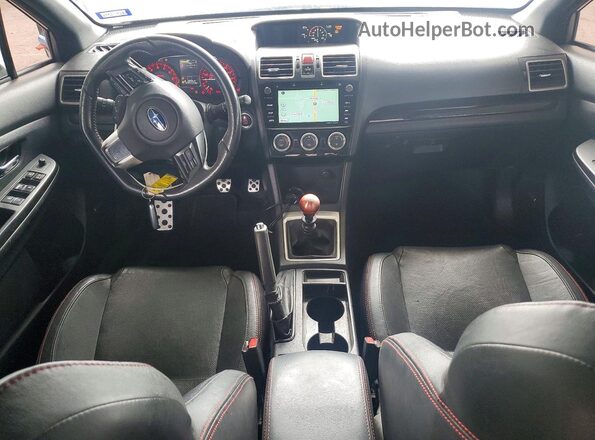 JF1VA1L6XG9811390 2019 SUBARU WRX Silver Вид панелі приладів
