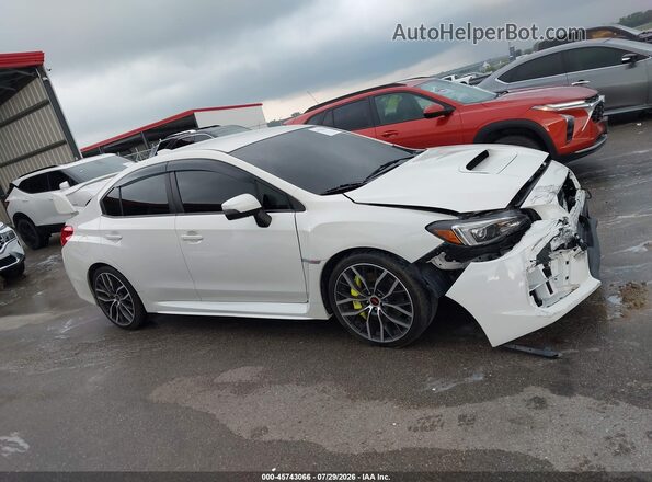JF1VA2E65L9825193 2020 SUBARU WRX STI Белый Вид задней части салона