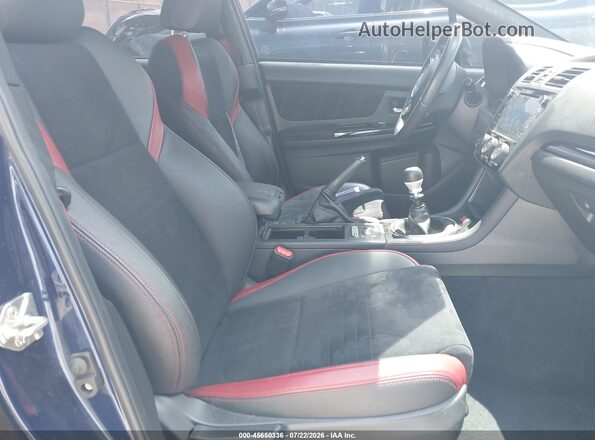 JF1VA2E67M9816528 2021 SUBARU WRX STI Blue Vista interior delantera