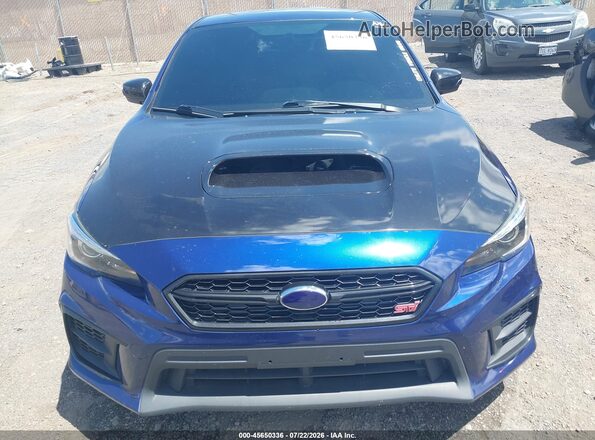 JF1VA2E67M9816528 2021 SUBARU WRX STI Blue Vista del cuadro de instrumentos
