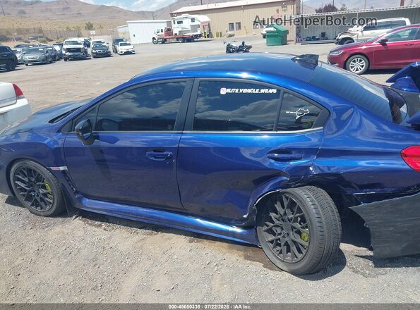 JF1VA2E67M9816528 2021 SUBARU WRX STI Blue Vista interior de 360 grados