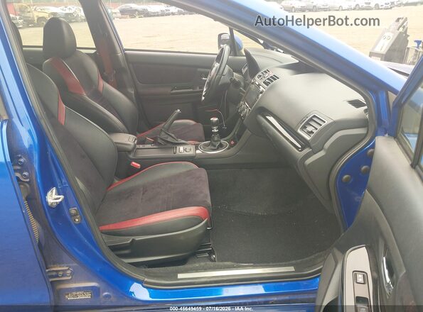 JF1VA2E6XM9818662 2021 SUBARU WRX STI Dark Blue Widok wnętrza z przodu