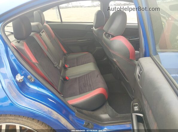 JF1VA2E6XM9818662 2021 SUBARU WRX STI Dark Blue Widok naklejki z numerem VIN