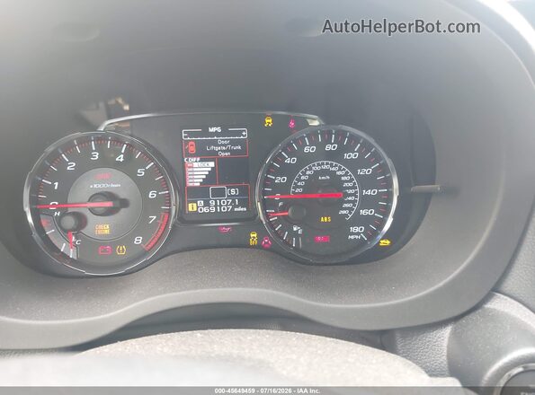JF1VA2E6XM9818662 2021 SUBARU WRX STI Dark Blue Widok tylnych siedzeń