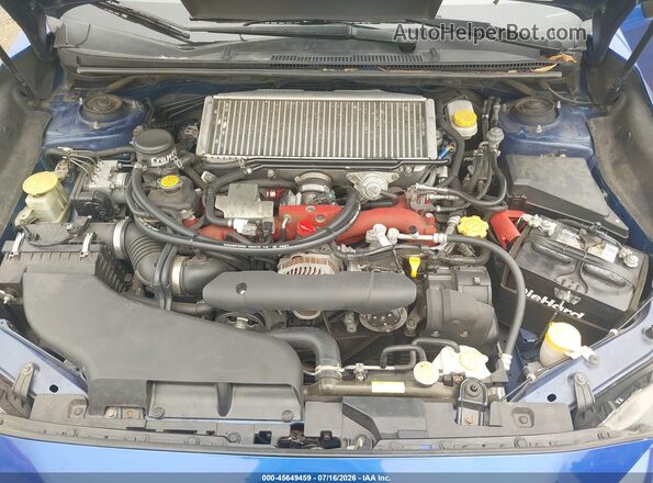 JF1VA2E6XM9818662 2021 SUBARU WRX STI Dark Blue Widok z tyłu