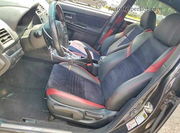 JF1VA2M60J9834236 2018 SUBARU WRX Black Front interior view