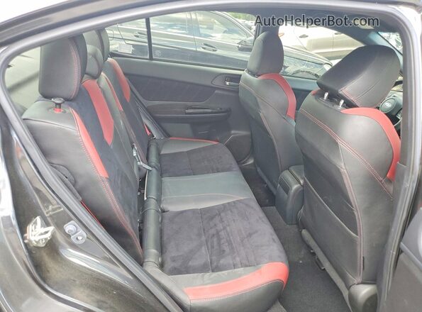 JF1VA2M60J9834236 2018 SUBARU WRX Black Rear seats view