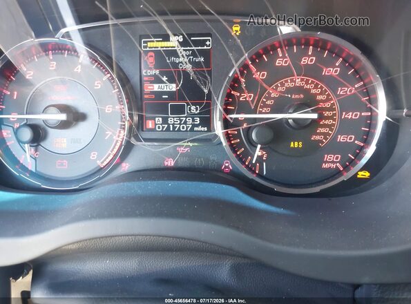 JF1VA2M61G9803649 2016 SUBARU WRX STI Black Вид задніх сидінь