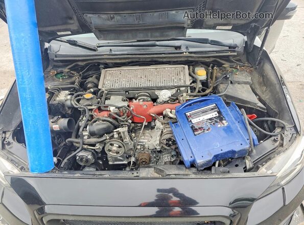 JF1VA2M62G9828642 2016 SUBARU WRX Черный Вид задней части салона