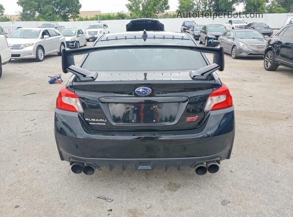 JF1VA2M62G9828642 2016 SUBARU WRX Черный Вид сзади