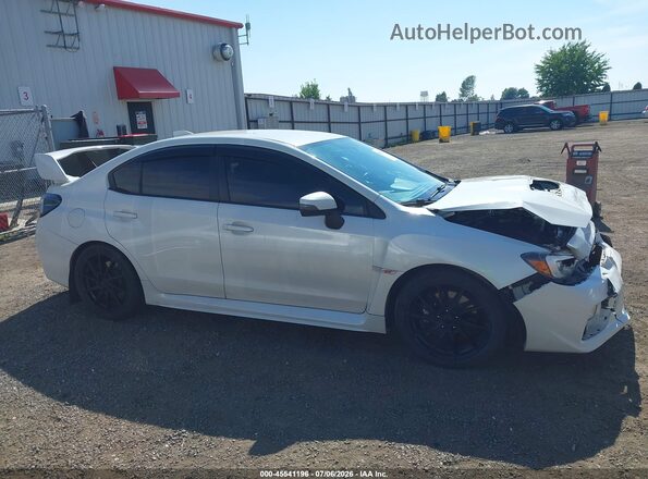 JF1VA2M62H9812118 2017 SUBARU WRX STI White Widok wnętrza z tyłu