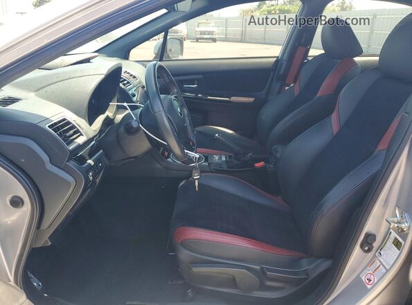 JF1VA2M63J9828558 2018 SUBARU WRX Silver წინა სალონის ხედი