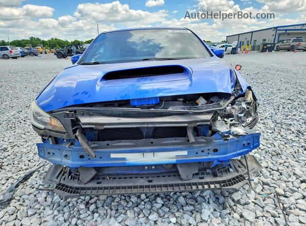 JF1VA2M64H9837800 2017 SUBARU WRX Blue Вид спереду