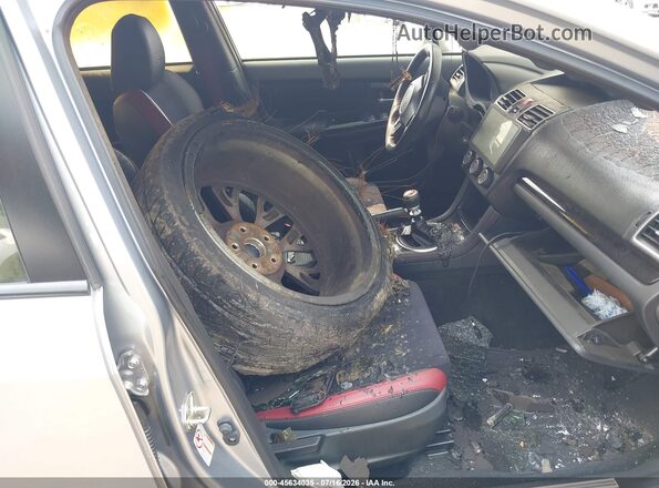 JF1VA2M64J9839035 2018 SUBARU WRX STI Silver Front interior view