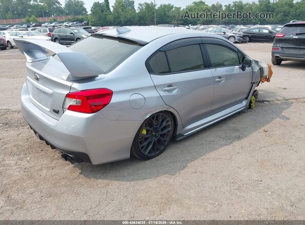 JF1VA2M64J9839035 2018 SUBARU WRX STI Silver Rear right