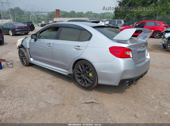 JF1VA2M64J9839035 2018 SUBARU WRX STI Silver Rear left