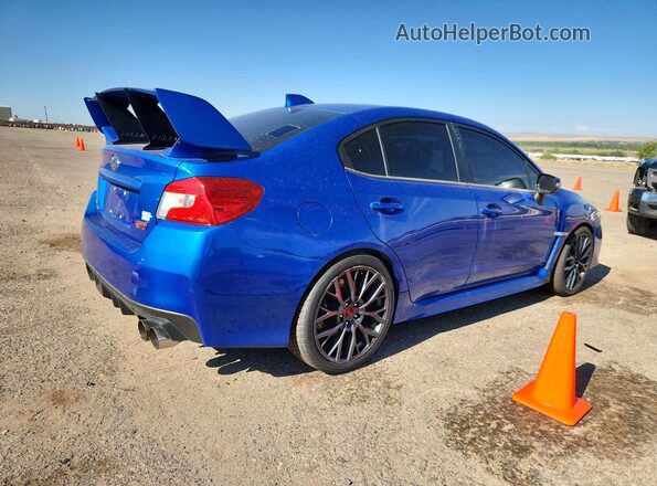 JF1VA2M69H9806803 2017 SUBARU WRX Blue Trasero derecho