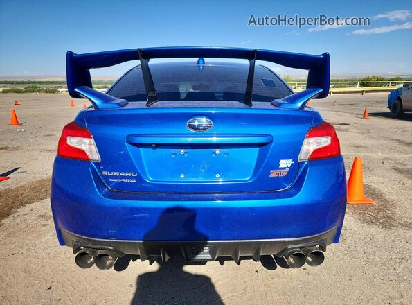 JF1VA2M69H9806803 2017 SUBARU WRX Blue Vista trasera