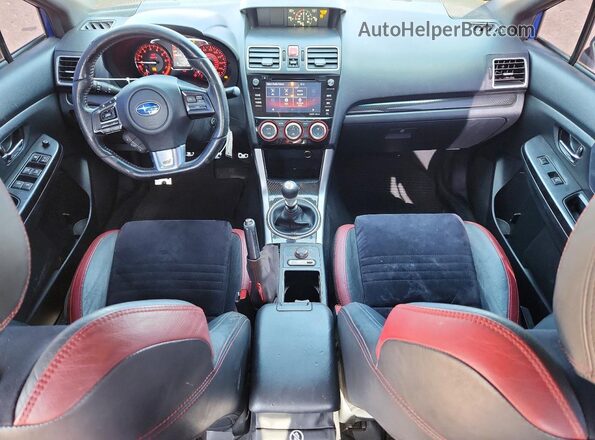 JF1VA2M69H9806803 2017 SUBARU WRX Blue Vista del salpicadero