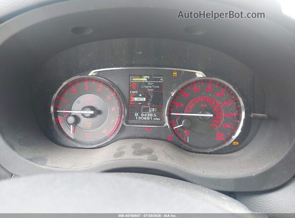 JF1VA2M6XG9828730 2016 SUBARU WRX STI White Вид задніх сидінь