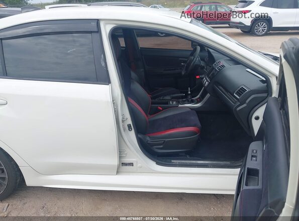 JF1VA2M6XG9828730 2016 SUBARU WRX STI White Вид салону спереду