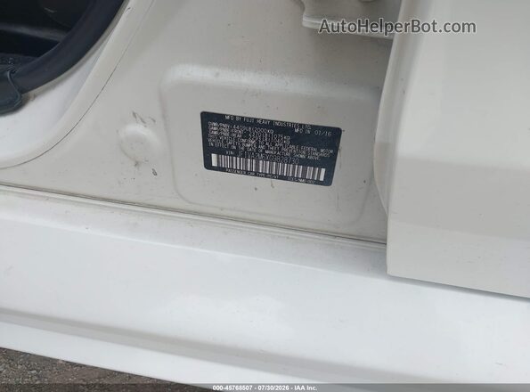 JF1VA2M6XG9828730 2016 SUBARU WRX STI White Вид підкапотного простору