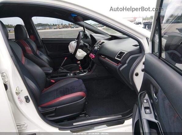 JF1VA2R6XK9826767 2019 SUBARU WRX STI White Front interior view