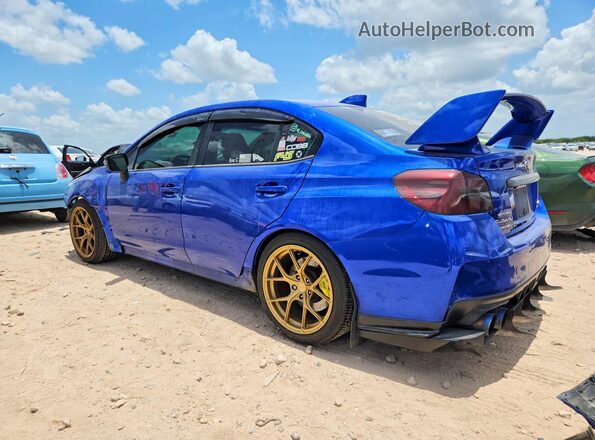 JF1VA2S64K9819548 2019 SUBARU WRX Blue Tył lewy