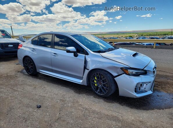 JF1VA2S68K9813252 2019 SUBARU WRX Серебряный Передняя правая четверть