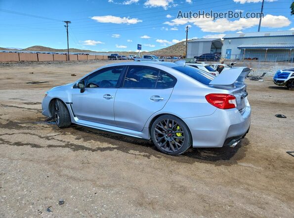 JF1VA2S68K9813252 2019 SUBARU WRX Серебряный Задняя левая четверть