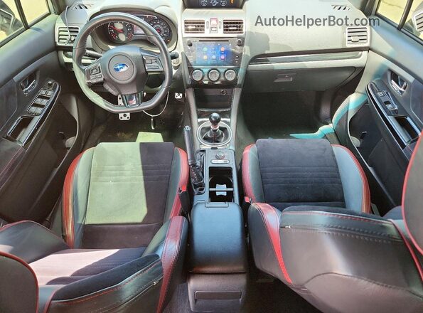 JF1VA2S68K9813252 2019 SUBARU WRX Серебряный Вид панели приборов