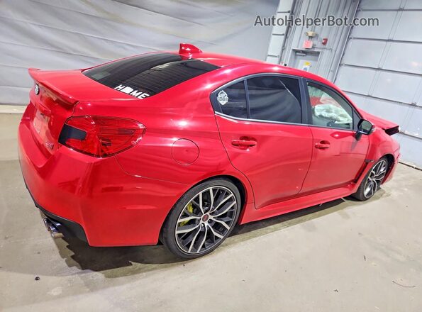 JF1VA2T60M9808838 2021 SUBARU WRX Red უკანა მარჯვენა
