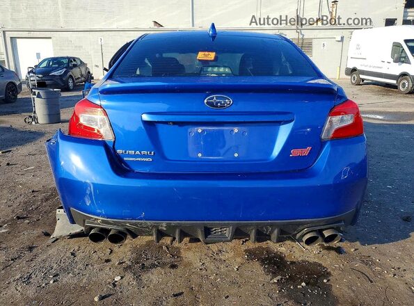 JF1VA2T64M9821835 2021 SUBARU WRX Blue Rear view
