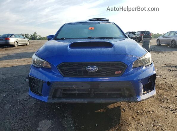 JF1VA2T64M9821835 2021 SUBARU WRX Blue Front view