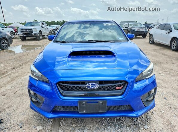 JF1VA2V65G9834353 2016 SUBARU WRX Синий Вид спереди