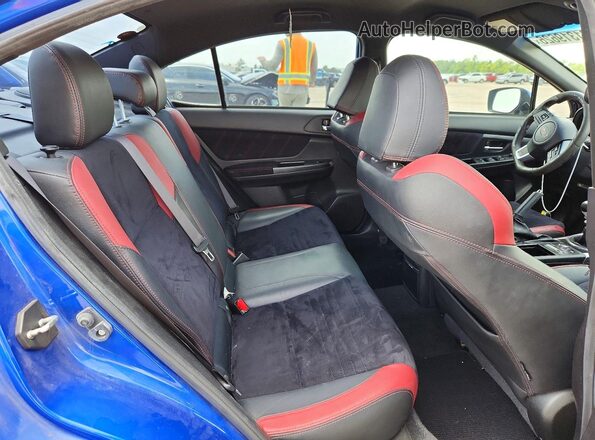JF1VA2V65G9834353 2016 SUBARU WRX Синий Вид задних сидений
